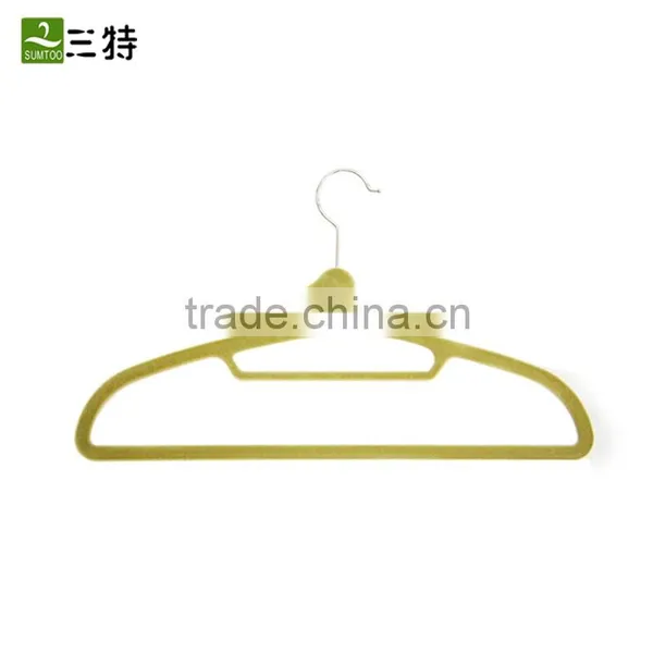 16.5 Inches Blue Creative Magic Velvet Clothes Hanger photo-5