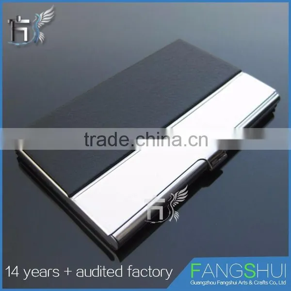 Leather Business Card Holder Personalized photo-2