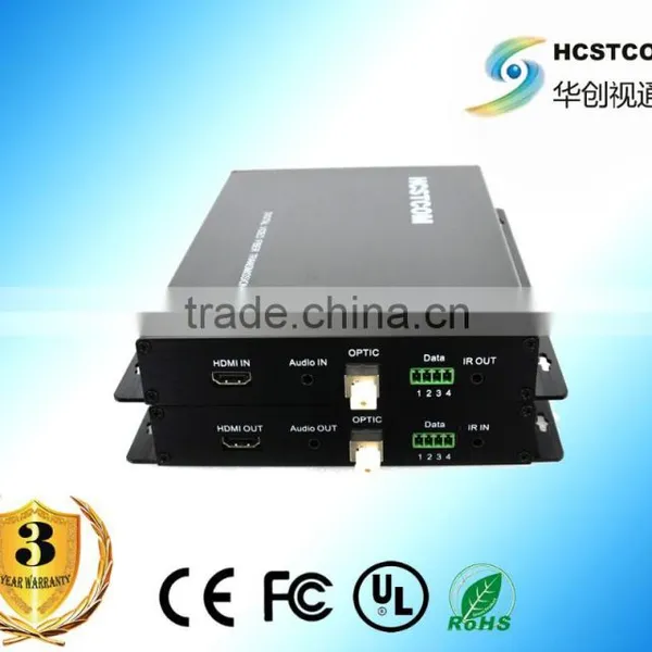 HDMI DVI Radio Signal Transmitter With Keyboard and Mouse Support RS232 Signal Unidirectional Optical Fiber photo-3
