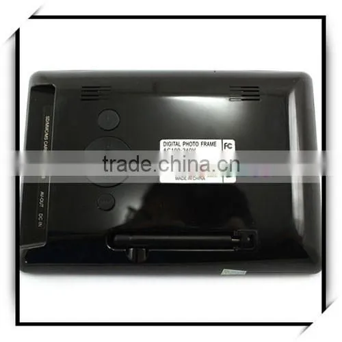 480 x 234DPI 7 Inch Wide Screen Super Thin LCD Big Digital Photo Frame White photo-3