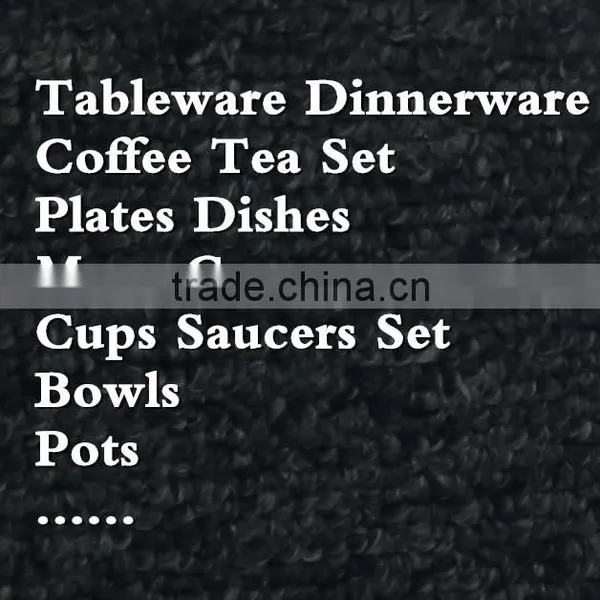 Custom Ceramic Porcelain Fine Bone China Dinnerware Tableware Sets Plates Dishes Mugs Cups Saucers Pots photo-4