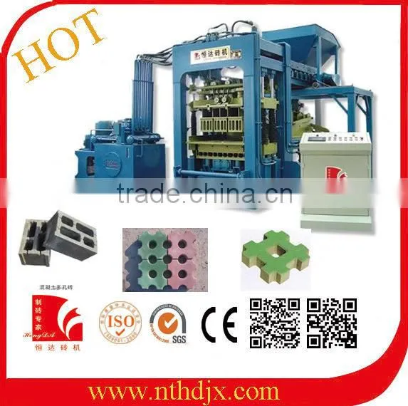 PLC Control Automatic Hydraulic Concrete Block Making Machine Price in India photo-4