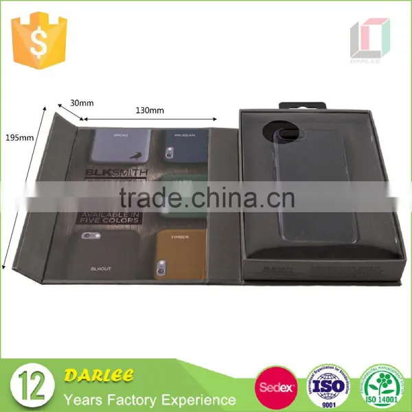 ShenZhen Empty UV Book Shape Recyclable Paperboard Iphone Case Paper Packing Box With Logo photo-4