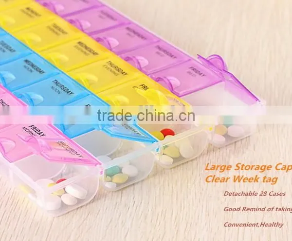 China Manufacture Plastic Pocket Size Pill Box photo-4