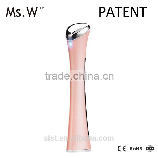 Best Selling Ion Lead-in Battery Operated Beauty Salon Equipment Mini Anti-wrinkle Eye Massage Pen Vibration Facial Massager photo-2