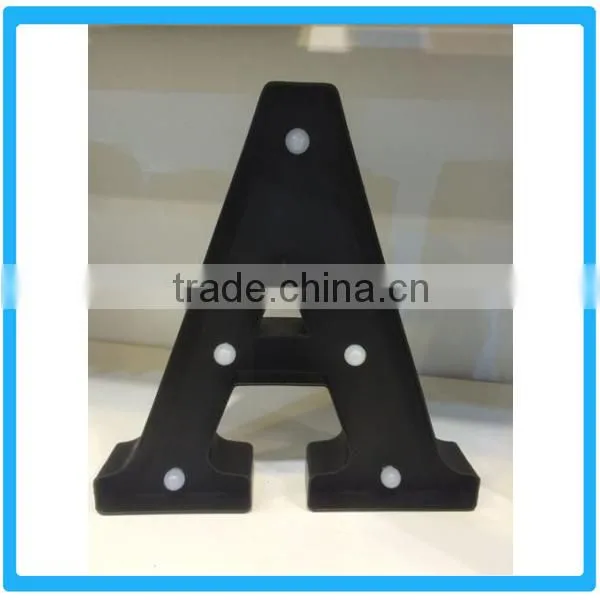 Supermarket Letter LED Lights Marquee Decorative Letters Customized Size LED Bulbs,Advertising LED Light Letters