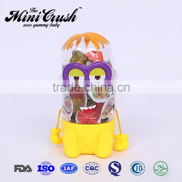 Mini Crush Brand Factory Online Shopping Assorted Fruit Shaped Jelly Candy