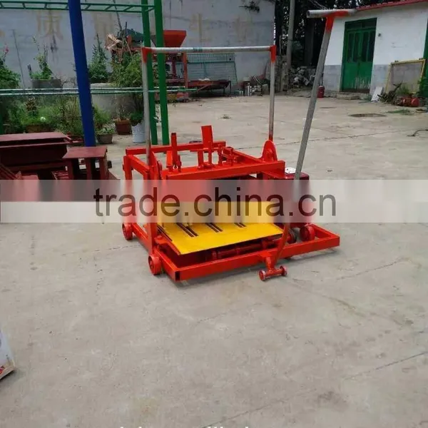 Diesel Engine Brick Machine QM 4-45 Concrete Block Making Machine photo-2