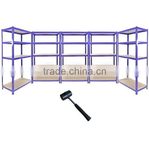 5-Shelf Industrial Steel Boltless Storage Rack photo-3