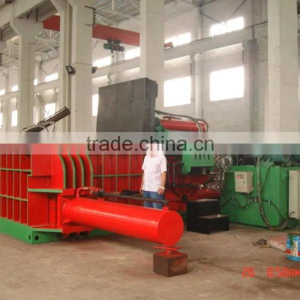 Aluminium Sheet Scrap Metal Baler photo-2