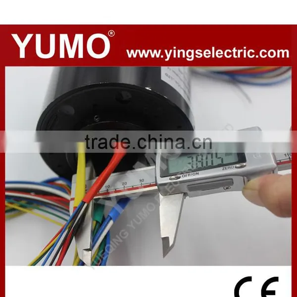 YUMO SRH038-8X-6S 20A/ring 12 Rings Electrical Carbon Brushes Holder Slip Ring photo-3