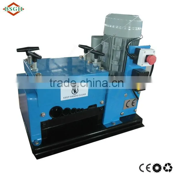 Cable extruding production line, electrical wire &cable stripping copper making equipment machine BS-009
