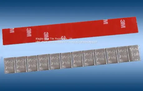 Свинецные наклеиваемые / клеящиеся балансировочные грузы на колеса