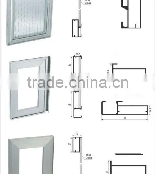 China Xindongrui Aluminum Factory High Quality Aluminum Profile for the Cabinet Door photo-2