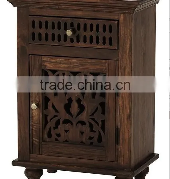 Antique Wooden Side Table photo-3