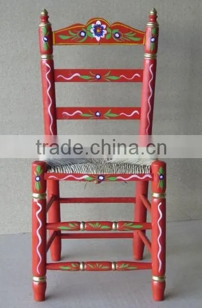 Child Small Table Solid Wood Round Table photo-5