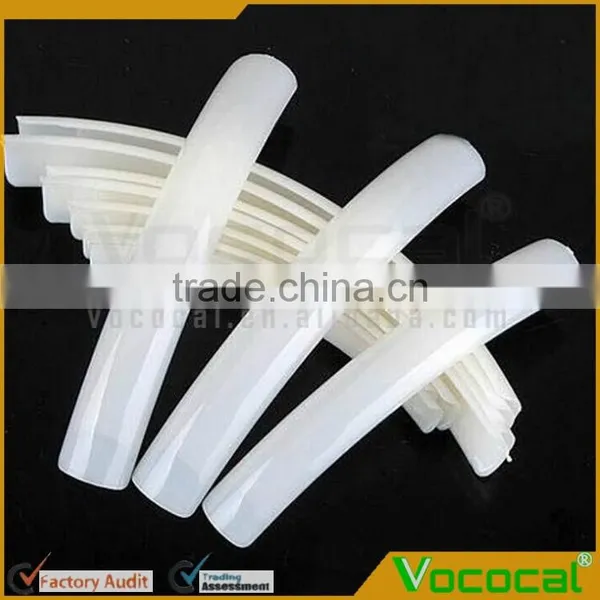 20 PCS Home Salon Extra Long ABS False Artificial Nail Art Design Tips Decoration photo-4