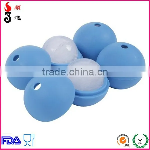 FDA-gread Silicone Soccer Shape Ice Ball Mod photo-5