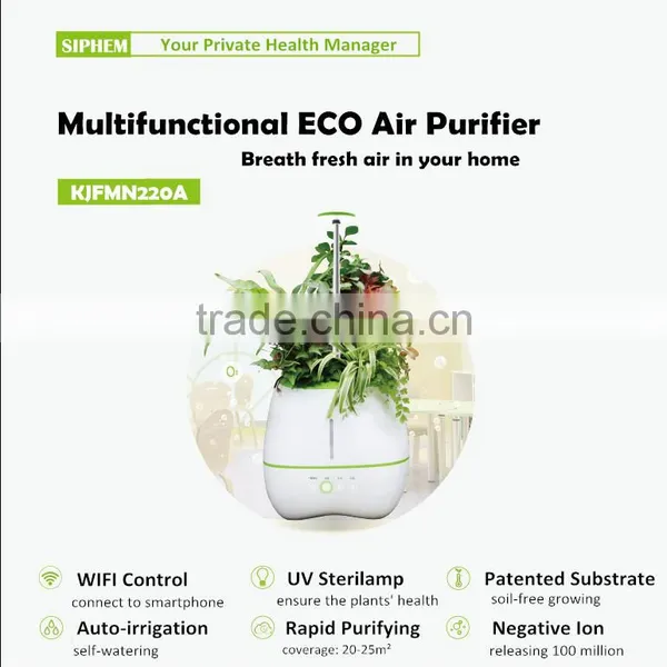 Smart Design Air Purifier With Air Quality Sensor Air Cleaner Ozone Generator photo-4