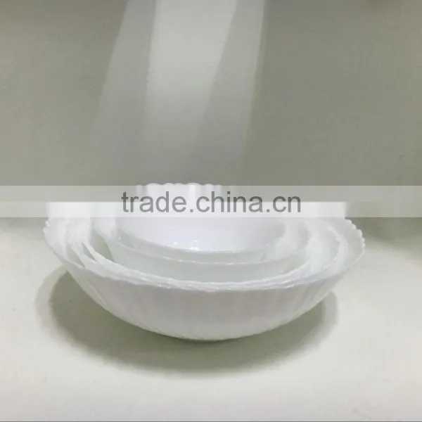 2016 Wholesale Popular Opal Tableware White Bowl photo-2
