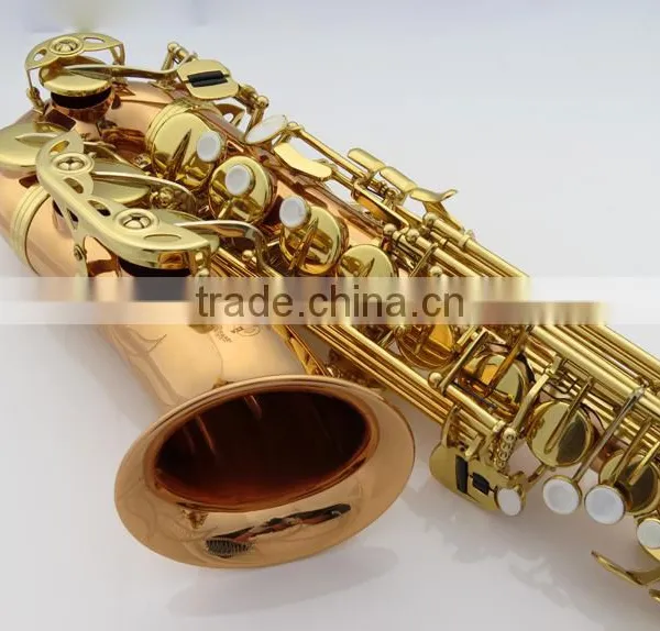 Rose Brass Gloss Finish Alto Sax photo-3