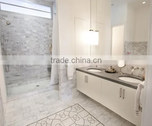 Affordable House Decorative Natural Stone White Marble Tile With Great Price photo-2