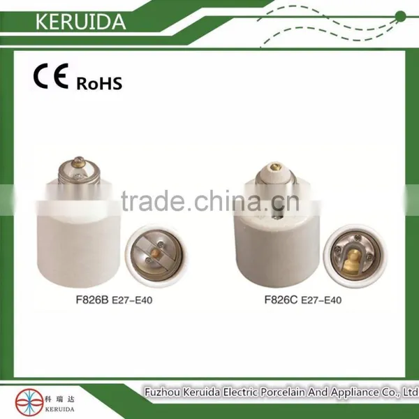 E27 to E40 Lamp Holder Converter/E27-E40 Lampholder Adapter photo-2