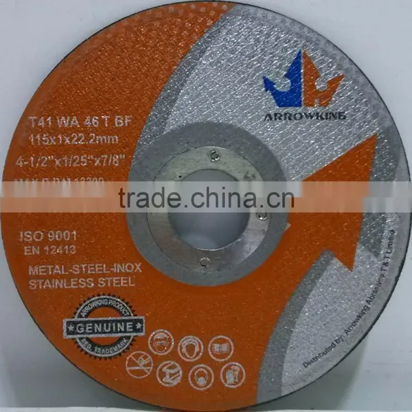 4.5" 115x1x22.23mm Super Thin Cutting Wheel for Stainless Stell And Metal/Steel photo-4