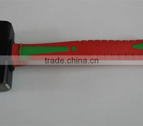 2kg Stoning Hammer Painted With Rubber Handle