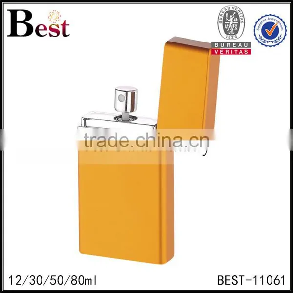 2017 Hot New Products Colourful Credit Card Aluminum Cover Sprayer Perfume Bottle 30ml Glass Bottle Perfume Cosmetic Packaging photo-2