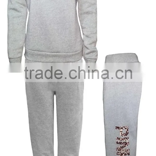 Ladies Leopard Print & Off Shoulder Black Tracksuit Jessica Wright Celeb Joggers photo-4