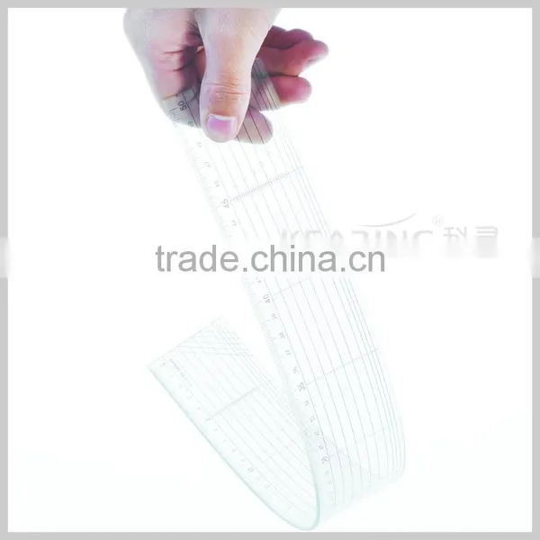 Kearing Chinese Manufacture 5 * 50*0.12cm Metric Patchwork Handicraft Quilting Ruler for Fashion Design# W5152 photo-5