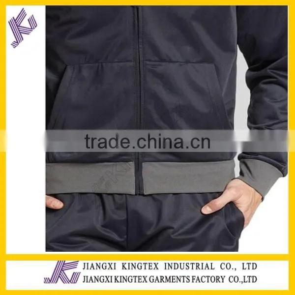 Color Block Track Jacket and Pants,Simple Color Blocking Track Jacket and Pants,2014 Stripe Style Jacket Sets photo-6