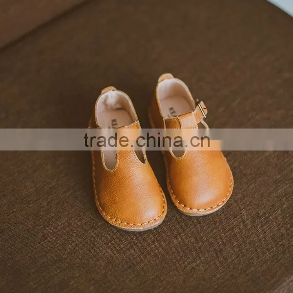 Zm50158b 2017 New Product Kids Sandal pu Leather Girl Thin Shoes photo-4