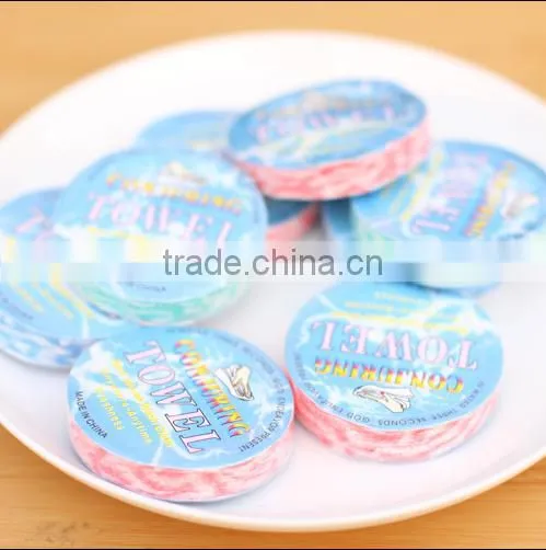 China OEM Terry Custom Super Compressed Magic Towel 100% Cotton photo-4