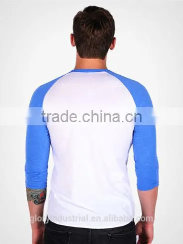 Raglan Long Sleeve Polo T-shirt Wholesale photo-2
