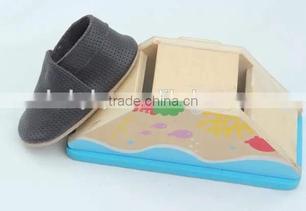 Real Leather Beathable Cute Baby Walker photo-3