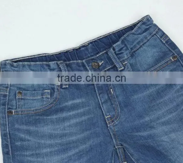 OEM/Wholesale HIGH-END100% Cotton Jeans Kids Fashion Jeans photo-3