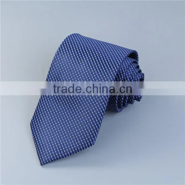 Polyester Necktie Navy Blue Dot Wholesale Necktie photo-3