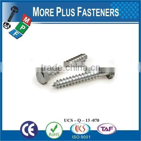 Made in Taiwan Stainless Steel Lag Screw Wood Screw Hex Lag Bolt photo-5