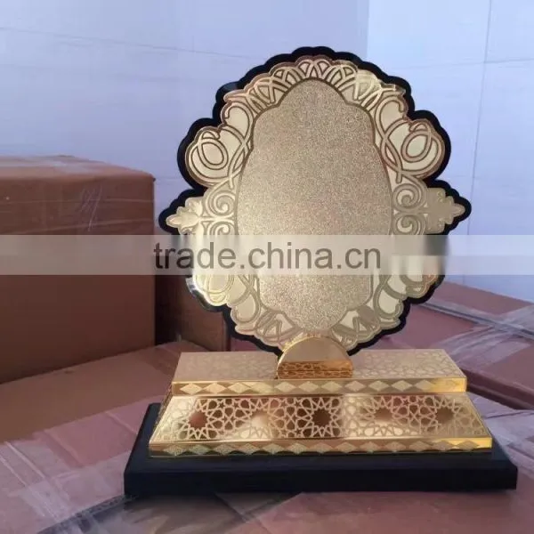 High Quanlity 2017 New Design Metal Trophy /wooden Base Trophy / Black Acrylic Trophy /crystal Trophy photo-2