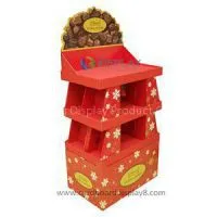 Powerful Eco-friendly Cardboard Display Units For Chocolate