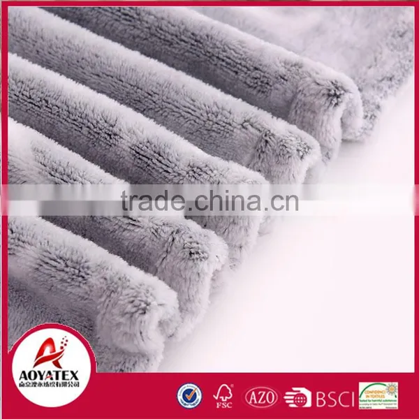 100% Polyester Super Soft Christmas Elk Back Print Flannel Fleece Blanket photo-5