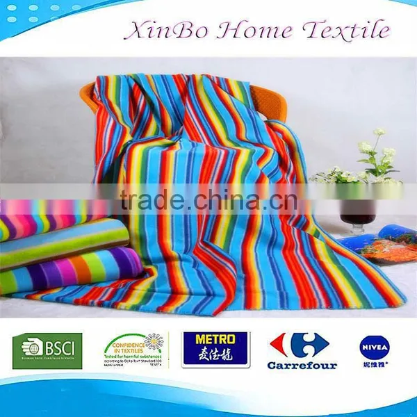 Polyester Printed Poral Fleece Blanket