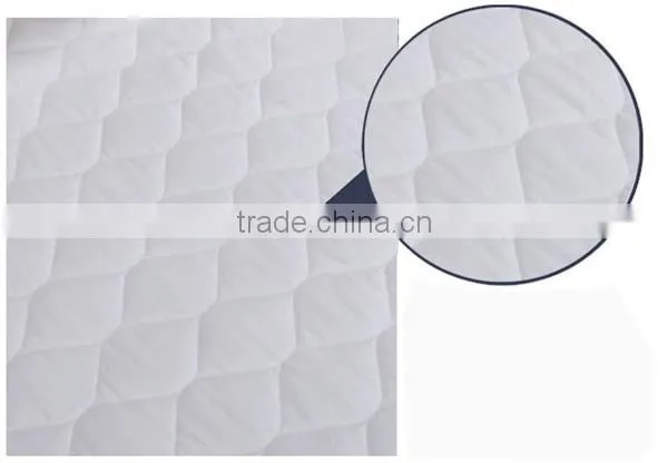 Factory Price 100% Cotton Mattress Pad Cover PU Waterproof Mattress Cover photo-5