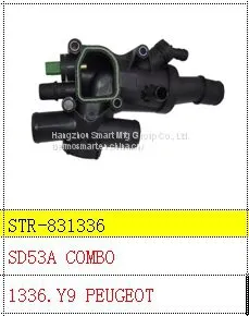 For PEUGEOT Thermostat and Thermostat Housing 1201.C3 1336.Y9 1338.A0 photo-2