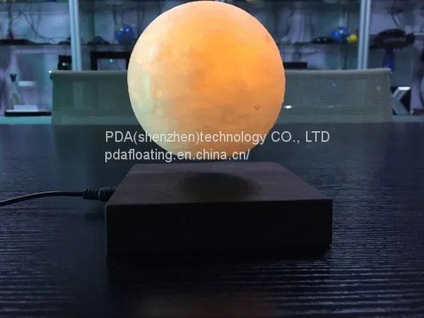New 360 Rotating Magnetic Levitating Floating Bottom Moon Ball 4 Inch photo-3
