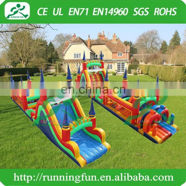 0.55mm PVC Materia Boot Camp Inflatable Obstacle Type Cheap Inflatable Obstacle Course For Sale photo-4