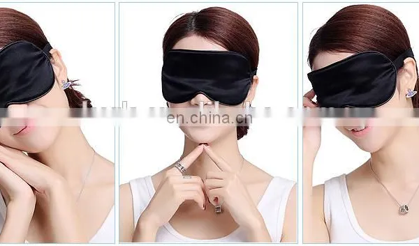 Promotional Soft Eye Mask Shade Nap Cover Blindfold Sleeping Sleep Eye Mask Eye Mask photo-4