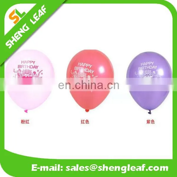 2017 Happy Birthday Printing Latex Balloon With High Quality photo-2